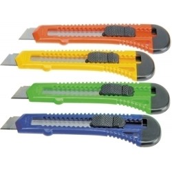CUTTER 18 MM COLORES SURTIDOS